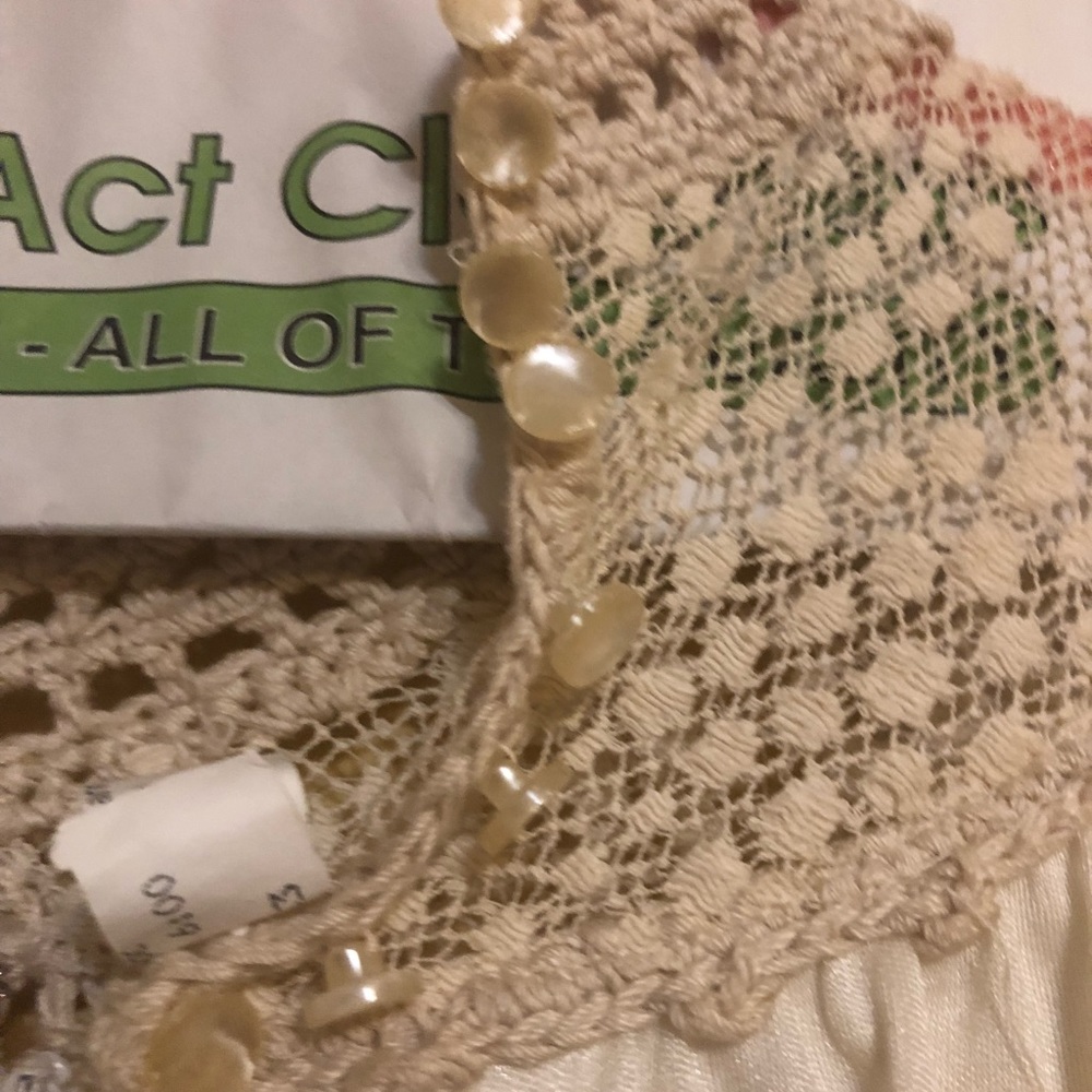 Vintage Lace White Dress
